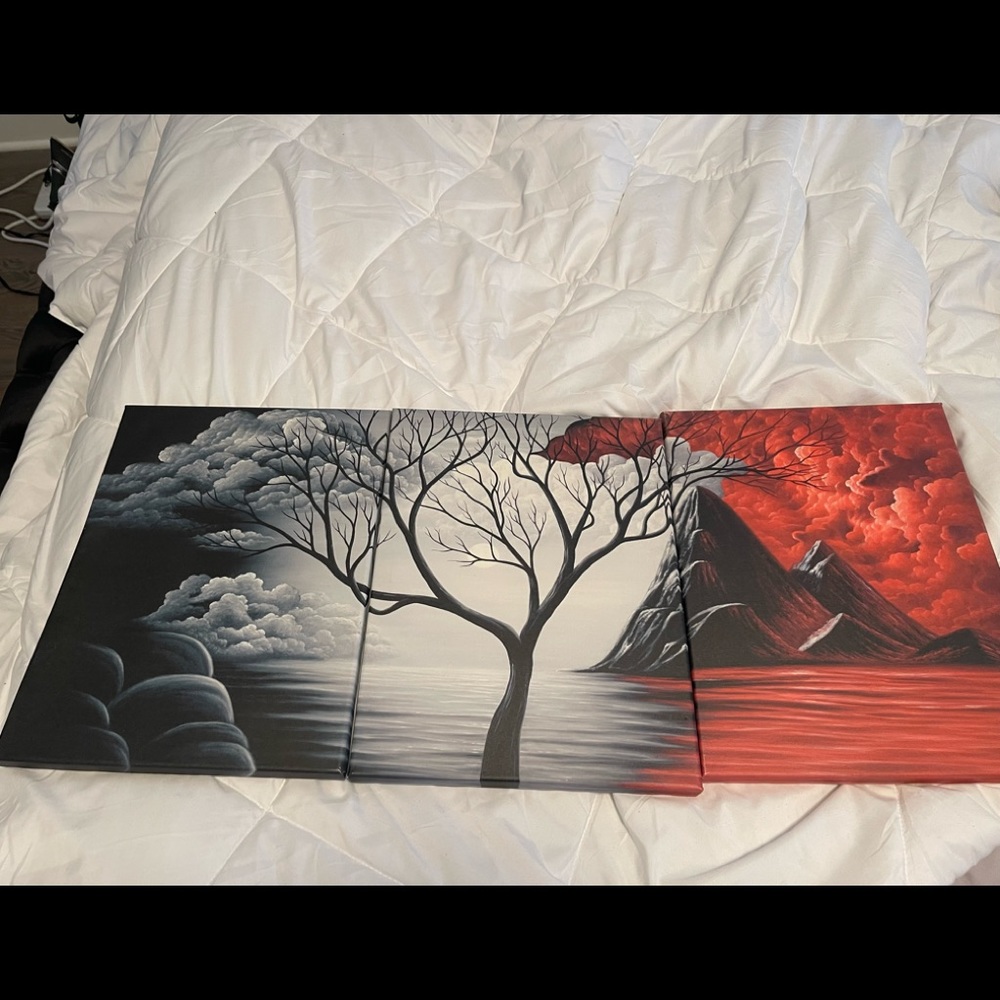 Wall painting. Decorative.